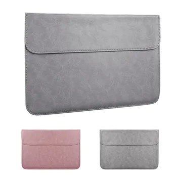Ultra Thin Laptop Sleeve Bag 13.3 14.1 15.4 inch Case for MacBook Pro Air Retina 13 14 15 inch Waterproof PU Leather Bag Sleeve
Ultra Thin Laptop Sleeve Bag 13.3 14.1 15.4 inch Case for MacBook Pro Air Retina 13 14 15 inch Waterproof PU Leather Bag Sleeve
