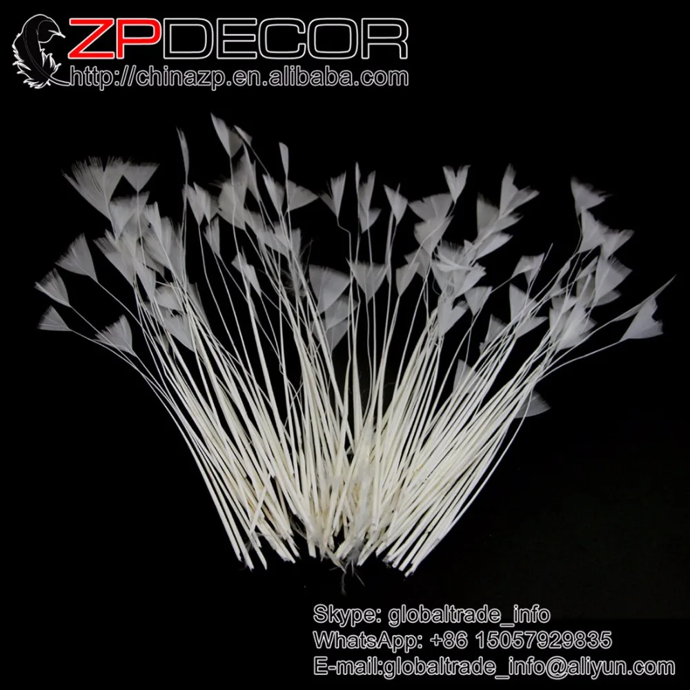 ZPDECOR High Quality White Bleached 100pieces/lot 15-20cm(6-8 inches) Stripped Turkey Feathers for Bridesmaid Hair Accessories
ZPDECOR High Quality White Bleached 100pieces/lot 15-20cm(6-8 inches) Stripped Turkey Feathers for Bridesmaid Hair Accessories