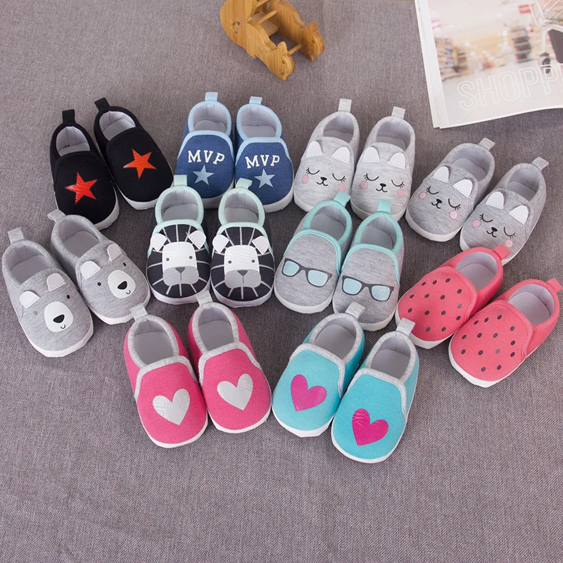 New 6-12M Baby First Walkers Boys Girls Cotton Shoes Infants Non-Slip Sole Fashion Cute Footwear Newborn Toddlers Soft Shoes
New 6-12M Baby First Walkers Boys Girls Cotton Shoes Infants Non-Slip Sole Fashion Cute Footwear Newborn Toddlers Soft Shoes