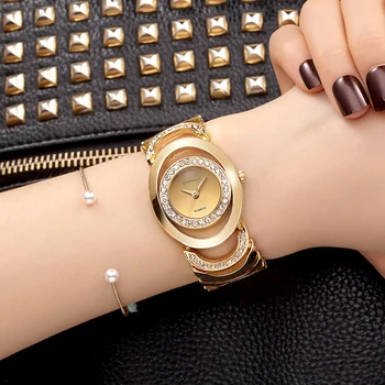 CRRJU Luxury Women Watch Famous Brand Gold Fashion Design Bracelet Ladies Watches Women Wristwatches reloj mujer 2017 girl gift
CRRJU Luxury Women Watch Famous Brand Gold Fashion Design Bracelet Ladies Watches Women Wristwatches reloj mujer 2017 girl gift