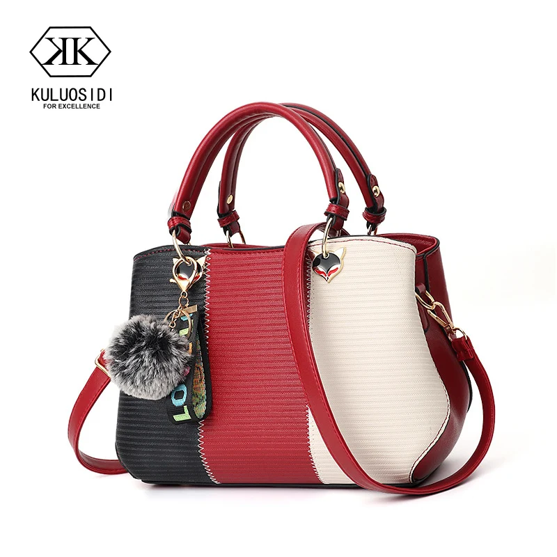 Contrast Color Women Leather Handbags Shoulder bag for women 2018 Sac a Main Ladies Hand Bags
Contrast Color Women Leather Handbags Shoulder bag for women 2018 Sac a Main Ladies Hand Bags