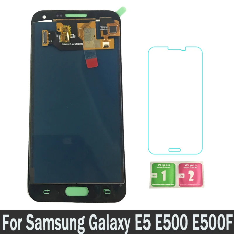 High Quality LCDs Display For Samsung Galaxy E5 E500 E500F E500H E500M Touch Screen Digitizer Assembly can Adjust Brightness
High Quality LCDs Display For Samsung Galaxy E5 E500 E500F E500H E500M Touch Screen Digitizer Assembly can Adjust Brightness