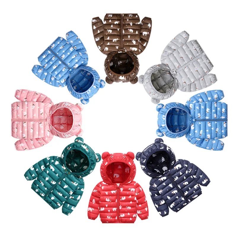 Children Outerwear Tops 2019 Autumn Toddler Boys Cartoon Cotton-Padded Coat Kids Clothes Cute Infant Girls Hooded Outwear Coats
Children Outerwear Tops 2019 Autumn Toddler Boys Cartoon Cotton-Padded Coat Kids Clothes Cute Infant Girls Hooded Outwear Coats