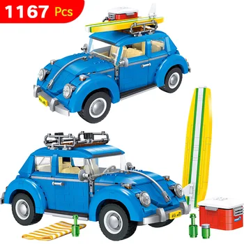 Creator Series City Car Bricks Compatible Technic Volkswagen Beetle Model Building Blocks Board Toys for Children
Creator Series City Car Bricks Compatible Technic Volkswagen Beetle Model Building Blocks Board Toys for Children