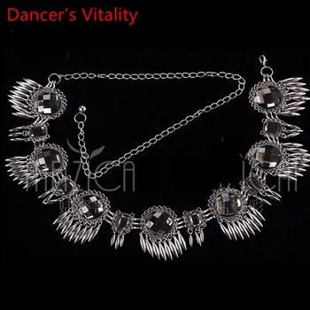 New Arrival Belly Dance Waist Chain Indian Dancing Belt Silver Rhinestone Accessories Oriental Dance Performance Outfits
New Arrival Belly Dance Waist Chain Indian Dancing Belt Silver Rhinestone Accessories Oriental Dance Performance Outfits