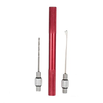 2 in 1Multiple Color Aluminum Boilie Needle with Drill Carp Fishing Baiting Tool Bait Load Hair Rig Fishing Baits Tool
2 in 1Multiple Color Aluminum Boilie Needle with Drill Carp Fishing Baiting Tool Bait Load Hair Rig Fishing Baits Tool