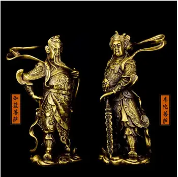 TOP GOOD A pair CAI SHEN -Bring in wealth GOOD LUCK HOME office TOP Money Drawing Mascot # Mammon FENG SHUI Brass statue
TOP GOOD A pair CAI SHEN -Bring in wealth GOOD LUCK HOME office TOP Money Drawing Mascot # Mammon FENG SHUI Brass statue