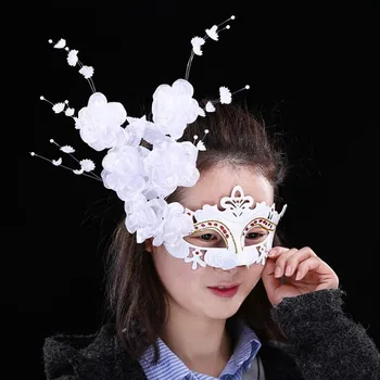 New Women Girls White Flower Mask Venetian Princess Dance Performance Show Masks Halloween Dance Party Dress Decor Wedding
New Women Girls White Flower Mask Venetian Princess Dance Performance Show Masks Halloween Dance Party Dress Decor Wedding