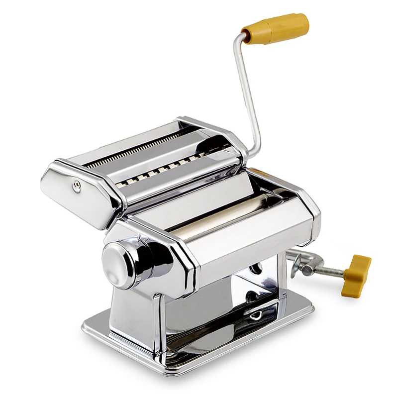Manual Stainless Steel Noodle Dumpling Maker Machine Red Silver Color Available Household Noodle Maker Tool
Manual Stainless Steel Noodle Dumpling Maker Machine Red Silver Color Available Household Noodle Maker Tool