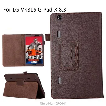 Ultra Thin Folio Leather smart Case Stand Cover For LG G Pad X8.3 VK815 8.3" tablet cover For Gpad X8.3 VK815 fundas flip cases 
Ultra Thin Folio Leather smart Case Stand Cover For LG G Pad X8.3 VK815 8.3" tablet cover For Gpad X8.3 VK815 fundas flip cases