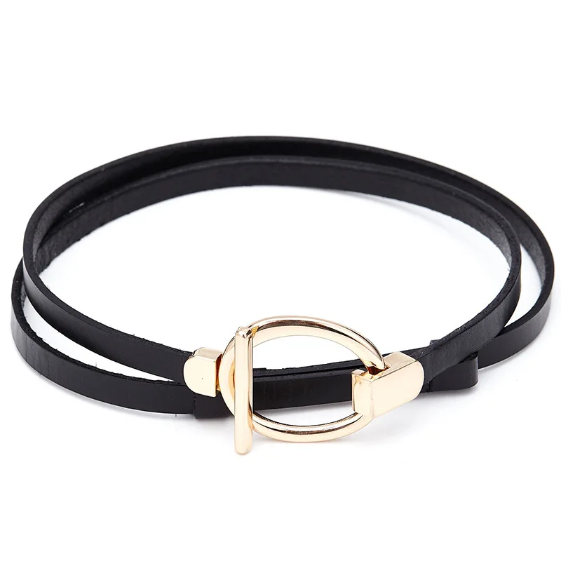 Ladies Elegant Thin Belt For Skirt Decorative Fashion Waist Belt Genuine Leather Metal Buckle Belts Solid Color Cinturon Mujer
Ladies Elegant Thin Belt For Skirt Decorative Fashion Waist Belt Genuine Leather Metal Buckle Belts Solid Color Cinturon Mujer