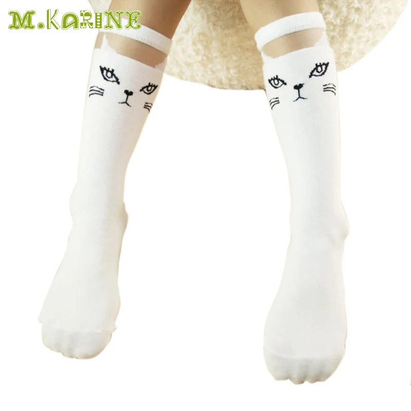 New Fashion Cute Cartoon Print Girls Stockings 12 Colors Cotton Knee High Stocking Kid Character Cat Lace Splice Thin Tight
New Fashion Cute Cartoon Print Girls Stockings 12 Colors Cotton Knee High Stocking Kid Character Cat Lace Splice Thin Tight