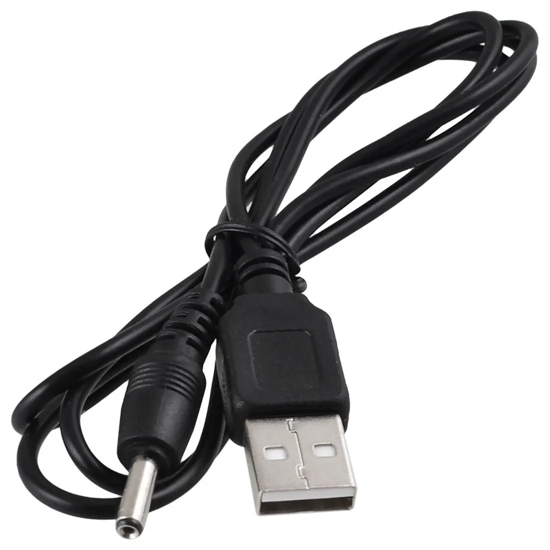 Кабель питания USB 2 0 A Type Male to Single 3 5 мм Jack DC черный 20" | Обустройство дома