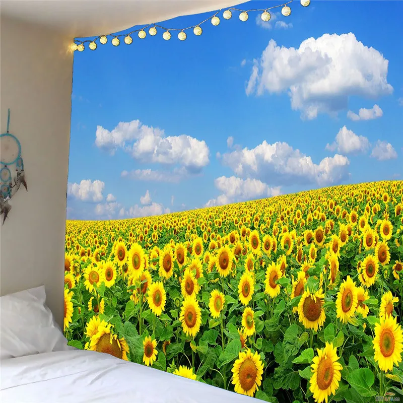 Tapestry Wall Hanging Decor Sunflower Sun Flower Printed Home Decor Hanging Living Printing Wall Tapestry
Tapestry Wall Hanging Decor Sunflower Sun Flower Printed Home Decor Hanging Living Printing Wall Tapestry