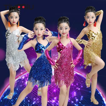 kid's fringe sequin tassel latin dance dress girls children salsa for competition wear costumes latin dancing stage wear dresses
kid's fringe sequin tassel latin dance dress girls children salsa for competition wear costumes latin dancing stage wear dresses