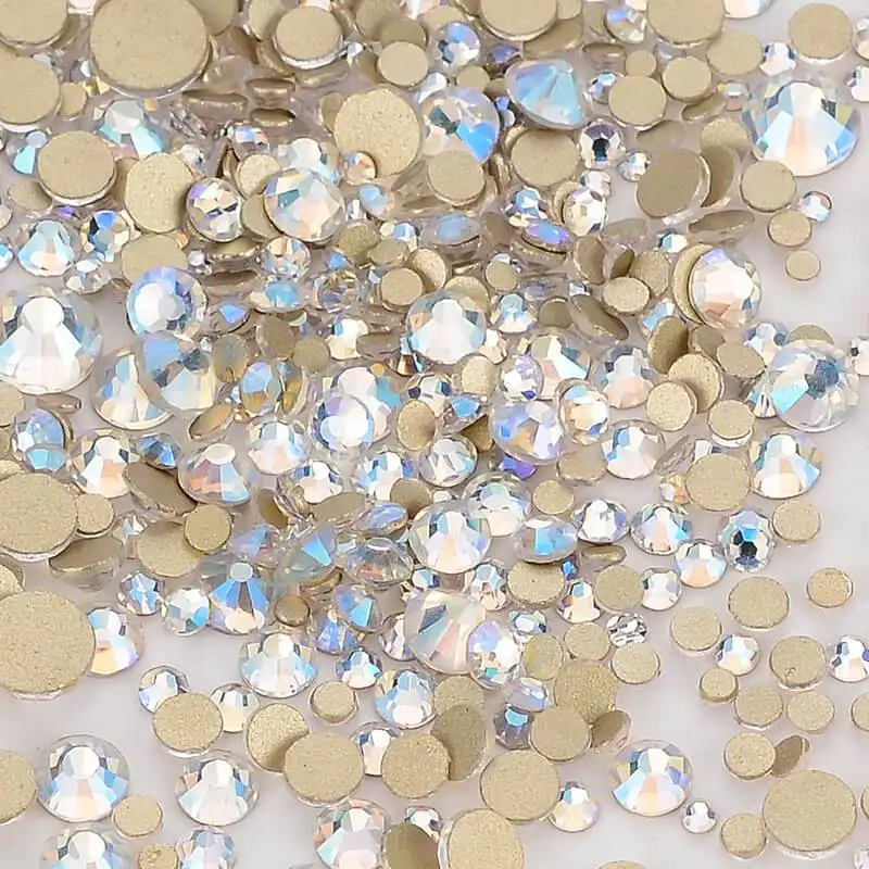 Mix Size SS3-SS20 Blue Moonlight Crystal Golden FlatBack Glass Rhinestones Non-HotFix Nail Art Decorations Flat Back Rhinestone
Mix Size SS3-SS20 Blue Moonlight Crystal Golden FlatBack Glass Rhinestones Non-HotFix Nail Art Decorations Flat Back Rhinestone