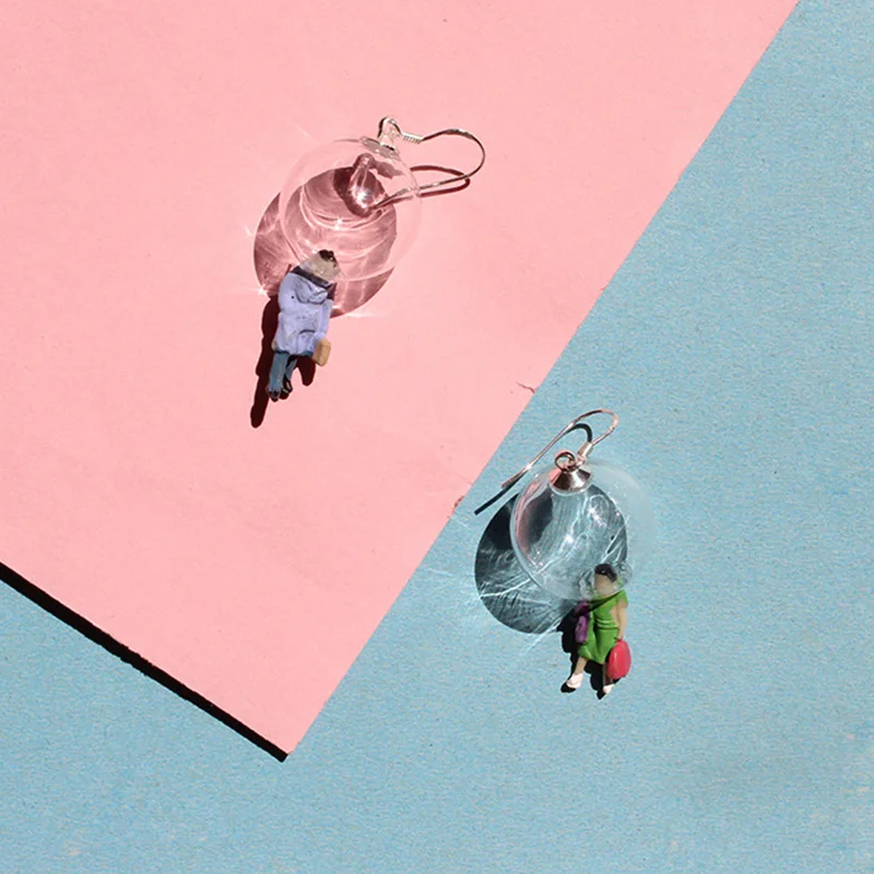 New Design Funny Clear Glass Ball Candy person s925 Sterling Silver Drop Earring For Women Charm Fashion Jewelry Random Color
New Design Funny Clear Glass Ball Candy person s925 Sterling Silver Drop Earring For Women Charm Fashion Jewelry Random Color