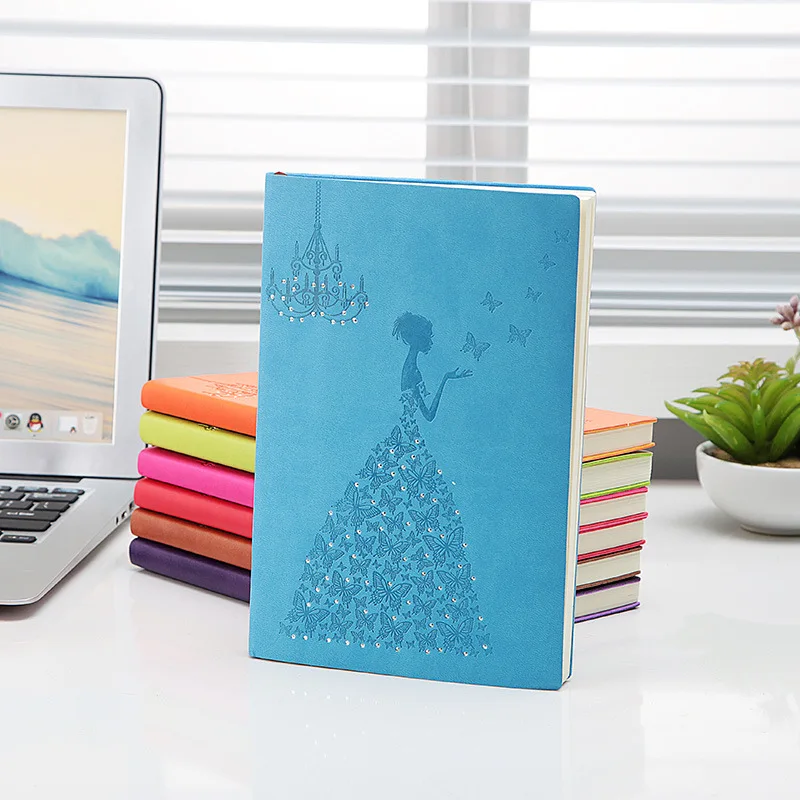 Creative notebook for modern simple and fresh Princess female students A5 thickened customized notebook
Creative notebook for modern simple and fresh Princess female students A5 thickened customized notebook
