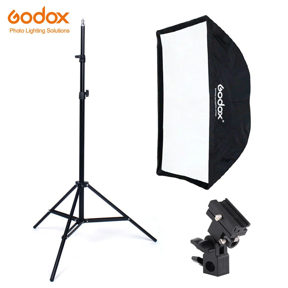 Godox 60x90cm Umbrella Softbox bracket Light Stand kit for Strobe Studio Flash Speedlight Photography
Godox 60x90cm Umbrella Softbox bracket Light Stand kit for Strobe Studio Flash Speedlight Photography