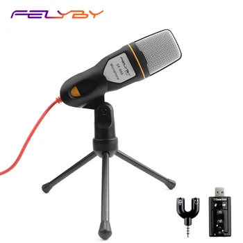 Portable professional condenser microphone for computer notebook meeting voice chat Karaoke + triangle bracket
Portable professional condenser microphone for computer notebook meeting voice chat Karaoke + triangle bracket