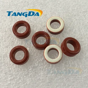 

Tangda T50 Iron powder cores T50-15 OD*ID*HT 13*7.5*5 mm 13.5nH/N2 25ue Iron dust core Ferrite Toroid Core toroidal red white A.