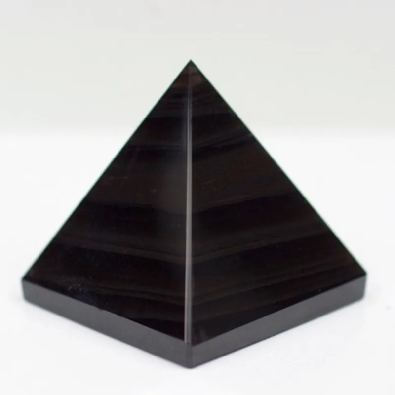 XINTOU 3D Egyptian Crystal Pyramid Paperweight Black Obsidian Feng Shui Gemstones Figurine Collectible Home Decoration Accessory
XINTOU 3D Egyptian Crystal Pyramid Paperweight Black Obsidian Feng Shui Gemstones Figurine Collectible Home Decoration Accessory