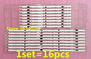 16pcs LED strip Replacement for Samsung UE46F5000AWXZG UE46F6400AW 2013SVS46F R6 L9 D2GE-460SCA-R3 D2GE-460SCB-R3
16pcs LED strip Replacement for Samsung UE46F5000AWXZG UE46F6400AW 2013SVS46F R6 L9 D2GE-460SCA-R3 D2GE-460SCB-R3