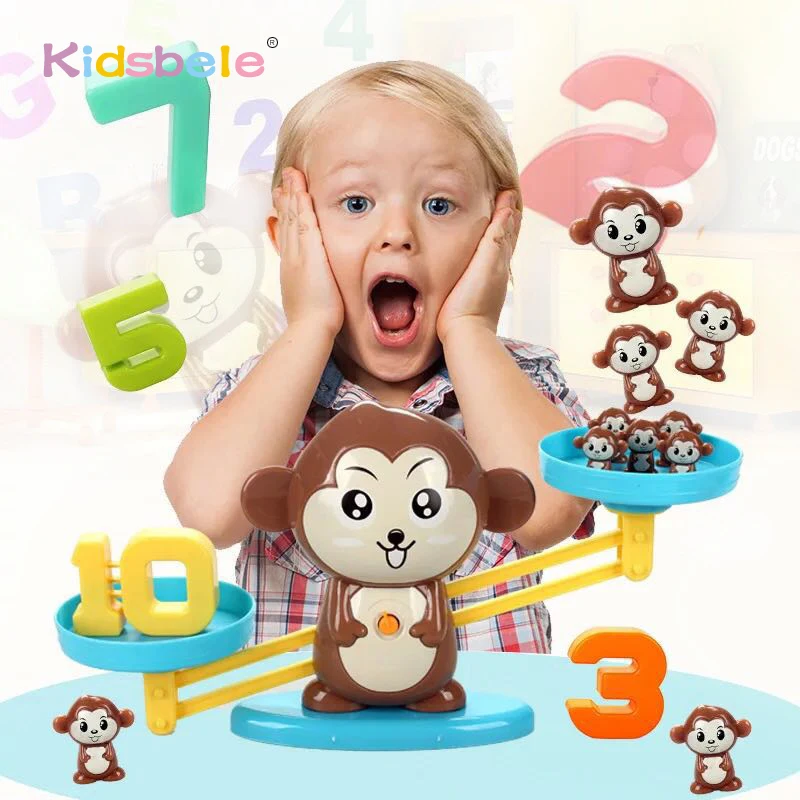 Math Toys Number Balance Math Game Toys Learning Education Digital Monkey Balance Baby Montessori Toys Preschool Toys For Kids
Math Toys Number Balance Math Game Toys Learning Education Digital Monkey Balance Baby Montessori Toys Preschool Toys For Kids