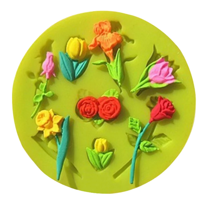 3D Food-grade Silicone Mold Rose Flower Silicone soap Mold Fondant Decorating Cake Chocolate Candy Jello Kitchen Baking Mold
3D Food-grade Silicone Mold Rose Flower Silicone soap Mold Fondant Decorating Cake Chocolate Candy Jello Kitchen Baking Mold