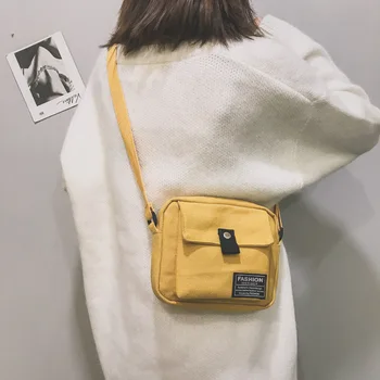 Fashion Hasp Solid Color Women Messenger Bag Canvas Shoulder Bags 2020 New Arrival Hot Female Students School Bags Handbags
Fashion Hasp Solid Color Women Messenger Bag Canvas Shoulder Bags 2020 New Arrival Hot Female Students School Bags Handbags