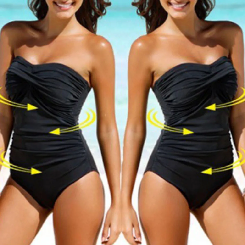 SAGACE Solid Bandeau 2019 One pieces Swimsuit Female Swimwear Women Bow Bathing suit Beach Wear Off Shoulder Swimming Suit 5xl
SAGACE Solid Bandeau 2019 One pieces Swimsuit Female Swimwear Women Bow Bathing suit Beach Wear Off Shoulder Swimming Suit 5xl