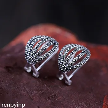 KJJEAXCMY fine jewelry S925 sterling silver jewelry taiyin classic style pure manual women's ear accessories macsai stone ear bu
KJJEAXCMY fine jewelry S925 sterling silver jewelry taiyin classic style pure manual women's ear accessories macsai stone ear bu