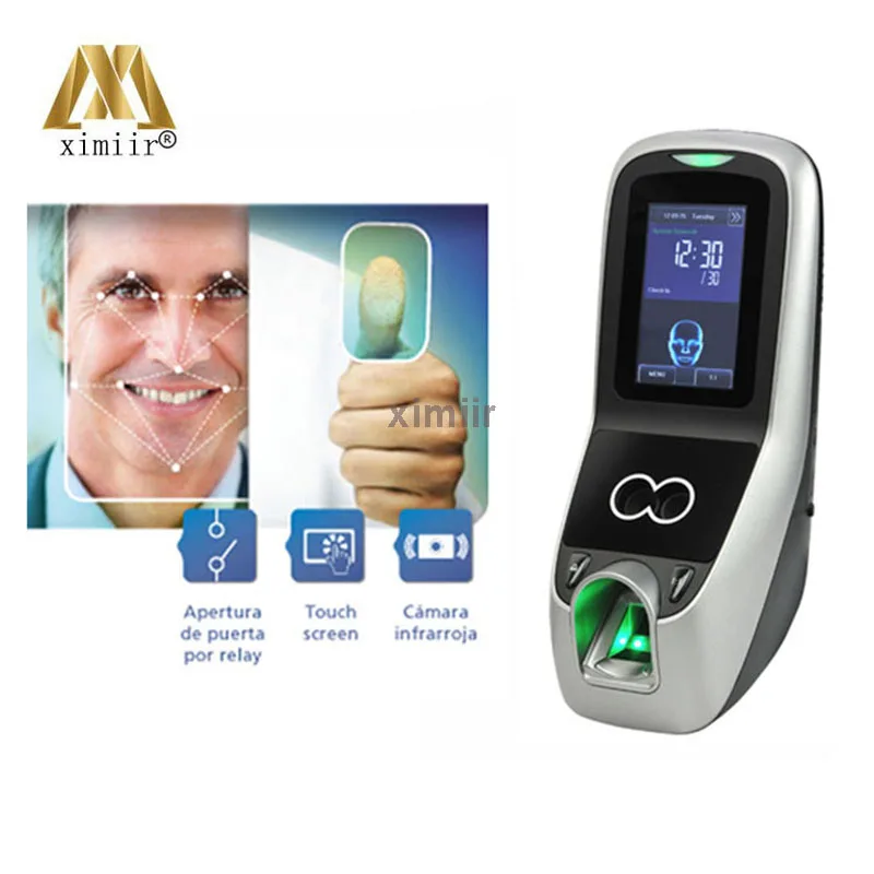 MultiBio 700 / Iface7 with facial recognition attendance machine face & fingerprint access control and time attendance
MultiBio 700 / Iface7 with facial recognition attendance machine face & fingerprint access control and time attendance