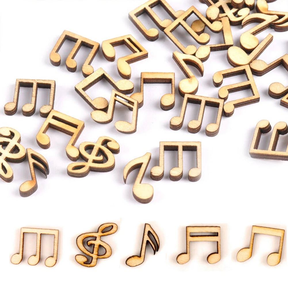 100Pcs Children DIY Cute Wood Craft Art Music Notes Mixed Scrapbooking Gift Home Ornament Toy Early Education Eco-friendly
100Pcs Children DIY Cute Wood Craft Art Music Notes Mixed Scrapbooking Gift Home Ornament Toy Early Education Eco-friendly