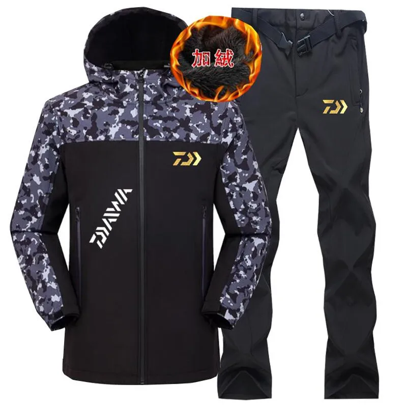 new Fishing Shirt Autumn Winter Men Sport Hiking Climbing Fishing Jackets And Fishing Pants Fleece Warm Outdoor Fishing Clothing
new Fishing Shirt Autumn Winter Men Sport Hiking Climbing Fishing Jackets And Fishing Pants Fleece Warm Outdoor Fishing Clothing