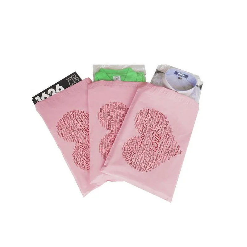 28*42cm Poly Mailer Pink Heart-shaped Color Mailing Envelope Post Bags Self-seal Adhesive Mailing Bags 1000pcs/lot ZA5670
28*42cm Poly Mailer Pink Heart-shaped Color Mailing Envelope Post Bags Self-seal Adhesive Mailing Bags 1000pcs/lot ZA5670