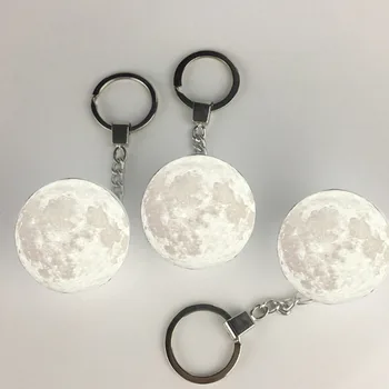 Portable 3D RGB Moon Night Light Mini Hanging Moon Light With Stainless Steel Keychain 10-50Lumens Kids Room Desk Decor Lamp
Portable 3D RGB Moon Night Light Mini Hanging Moon Light With Stainless Steel Keychain 10-50Lumens Kids Room Desk Decor Lamp