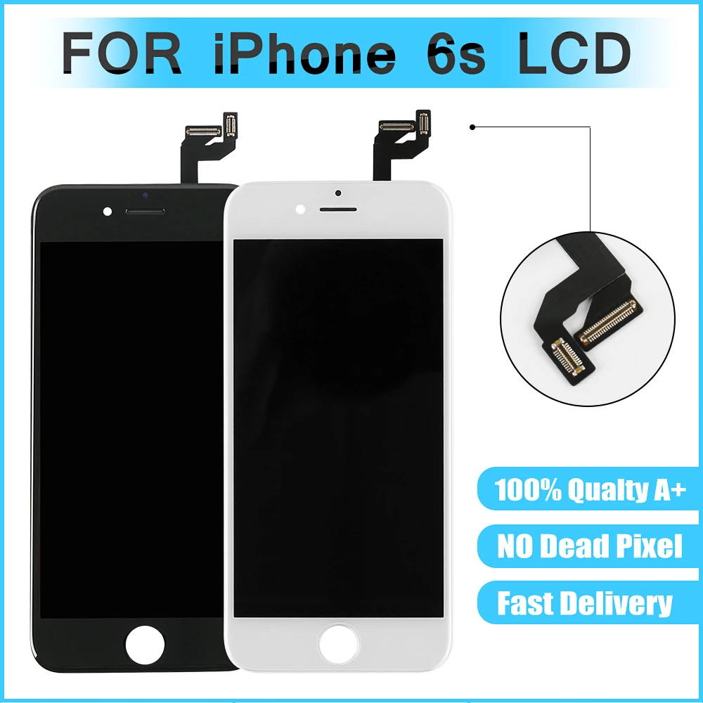 LCD Screen Assembly 3D Force Touch Digitizer Display Replacement Parts For iPhone 6S No Dead Pixel
LCD Screen Assembly 3D Force Touch Digitizer Display Replacement Parts For iPhone 6S No Dead Pixel
