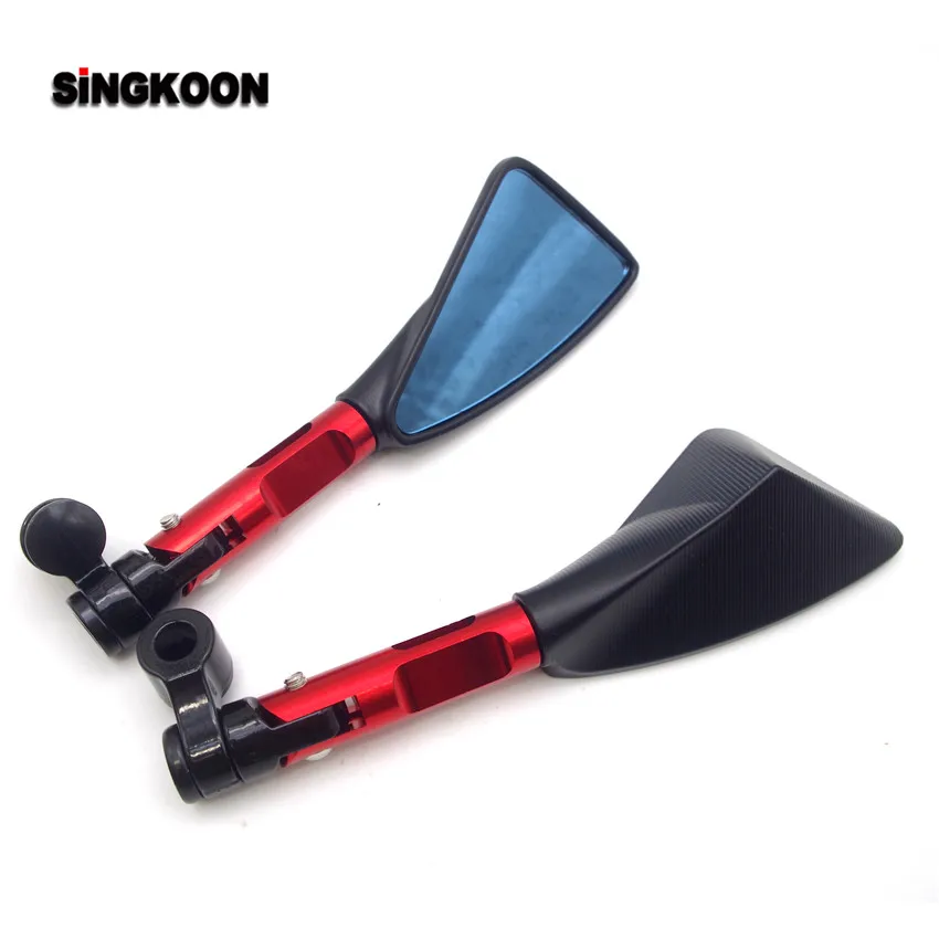 8 10mm Universal Motorcycle Mirror CNC Aluminum Rearview Side Mirrors FOR zzr1400 yamaha nmax 125 Honda cb 600 hornet cbr250r 
8 10mm Universal Motorcycle Mirror CNC Aluminum Rearview Side Mirrors FOR zzr1400 yamaha nmax 125 Honda cb 600 hornet cbr250r