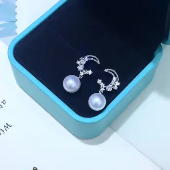 MOON STAR 925 Sterling Silver Earrings Findings Earrings Settings Mountings Parts Mounts for Pearls Agate Coral Beads Stones
MOON STAR 925 Sterling Silver Earrings Findings Earrings Settings Mountings Parts Mounts for Pearls Agate Coral Beads Stones