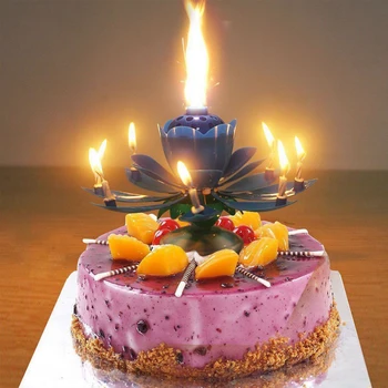 Fashion 1PC Hot Sale Surprise Romantic Candle Cake Musical Lotus Flower Happy Birthday Party Gift Music Candle 
Fashion 1PC Hot Sale Surprise Romantic Candle Cake Musical Lotus Flower Happy Birthday Party Gift Music Candle
