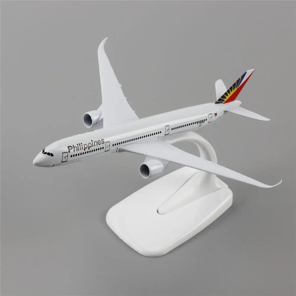 TAIHONGYU 16cm Airbus350 Airlines A-350 Philippines Air Aircraft Plane Diecast Model w/Stand Collections Diecast Toys Gift
TAIHONGYU 16cm Airbus350 Airlines A-350 Philippines Air Aircraft Plane Diecast Model w/Stand Collections Diecast Toys Gift
