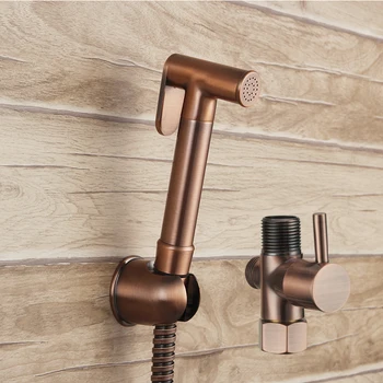 Sales promotion NEW red bronze Brass 1/2' &7/8'' T-adapter +brass Hand held Bidet Spray Shattaf Kit Sprayer Jet
Sales promotion NEW red bronze Brass 1/2' &7/8'' T-adapter +brass Hand held Bidet Spray Shattaf Kit Sprayer Jet