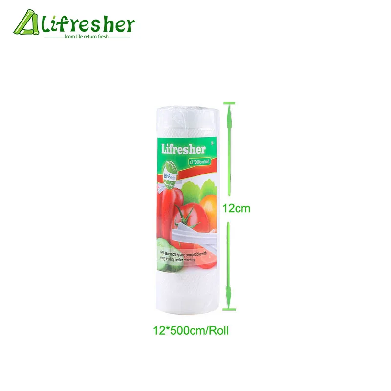 Lifresher Vacuum Sealer Bags For Food Vacuum Bags Food Vacuum Sealer Packing Bag 12 15 17 20 25 28 cm*500cm Dropshipping
Lifresher Vacuum Sealer Bags For Food Vacuum Bags Food Vacuum Sealer Packing Bag 12 15 17 20 25 28 cm*500cm Dropshipping