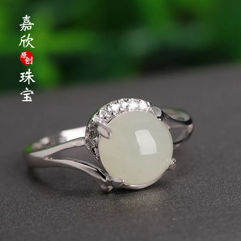2019 Promotion Anel Feminino Natural Hotan Ring Girl Certificate Factory Direct Selling Exquisite And Simple Baiyu Living Mouth
2019 Promotion Anel Feminino Natural Hotan Ring Girl Certificate Factory Direct Selling Exquisite And Simple Baiyu Living Mouth
