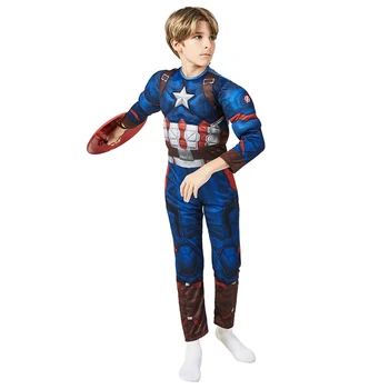 Child Marvel Comics The Superhero Captain America Halloween Cosplay Carnival Fancy Dress Party Costume
Child Marvel Comics The Superhero Captain America Halloween Cosplay Carnival Fancy Dress Party Costume