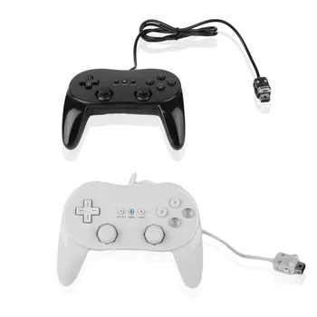 Classic Wired Game Controller Gaming Remote Pro Gamepad Shock Joypad Joystick For Ninten for Wii Second-generation
Classic Wired Game Controller Gaming Remote Pro Gamepad Shock Joypad Joystick For Ninten for Wii Second-generation