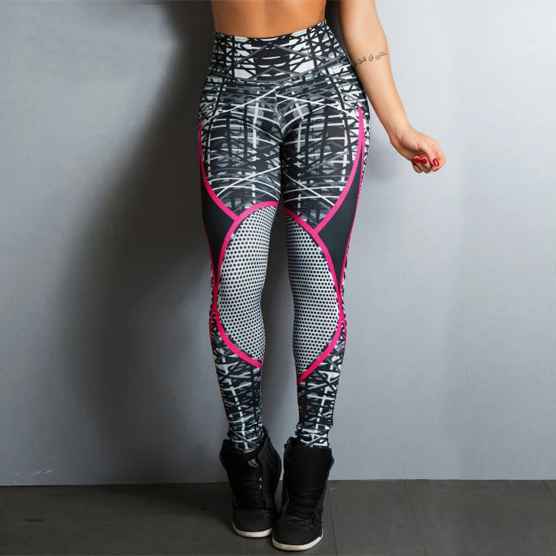 CHRLEISURE Fashion printing Casual Fitness Leggings woman Sexy High waist Line Printing pants Bodybuilding workout Leggings
CHRLEISURE Fashion printing Casual Fitness Leggings woman Sexy High waist Line Printing pants Bodybuilding workout Leggings