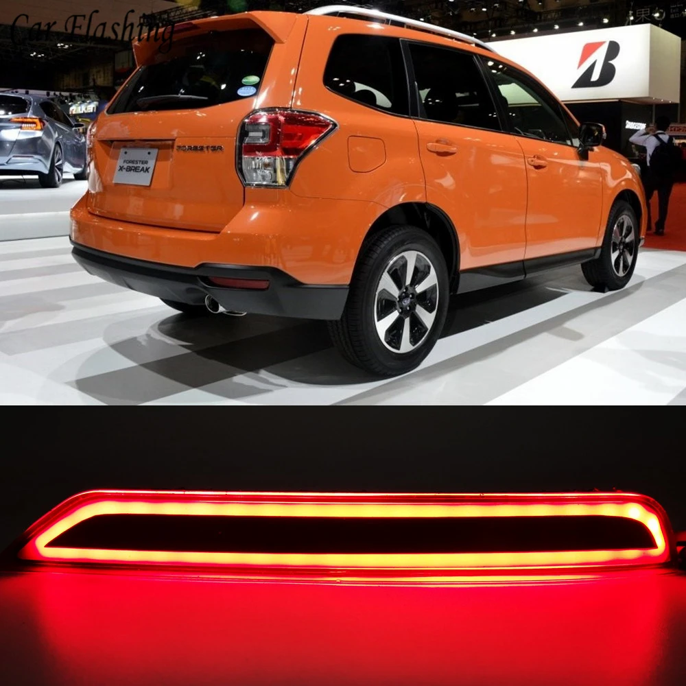 Car flashing 2PCS LED Rear Bumper Reflector Light Red Car Driving Brake Fog Trim Molding Tail Lamp For Subaru Forester 2008-2018
Car flashing 2PCS LED Rear Bumper Reflector Light Red Car Driving Brake Fog Trim Molding Tail Lamp For Subaru Forester 2008-2018
