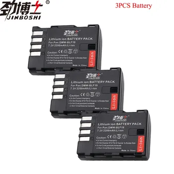 3Pcs 2200mAh DMW-BLF19 DMW-BLF19e DMW-BLF19PP DMW BLF19E Battery for Panasonic Lumix DC-GH5, DMC-GH3, DMC-GH3K, Digital Camera
3Pcs 2200mAh DMW-BLF19 DMW-BLF19e DMW-BLF19PP DMW BLF19E Battery for Panasonic Lumix DC-GH5, DMC-GH3, DMC-GH3K, Digital Camera
